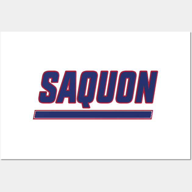 Saquon! Wall Art by OffesniveLine